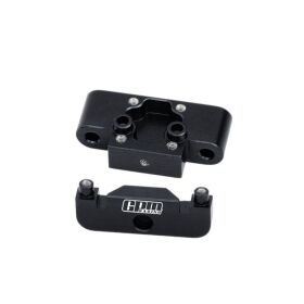 GPM LOSI 1/24 Micro-B Alu Bulkhead vorn schwarz /...