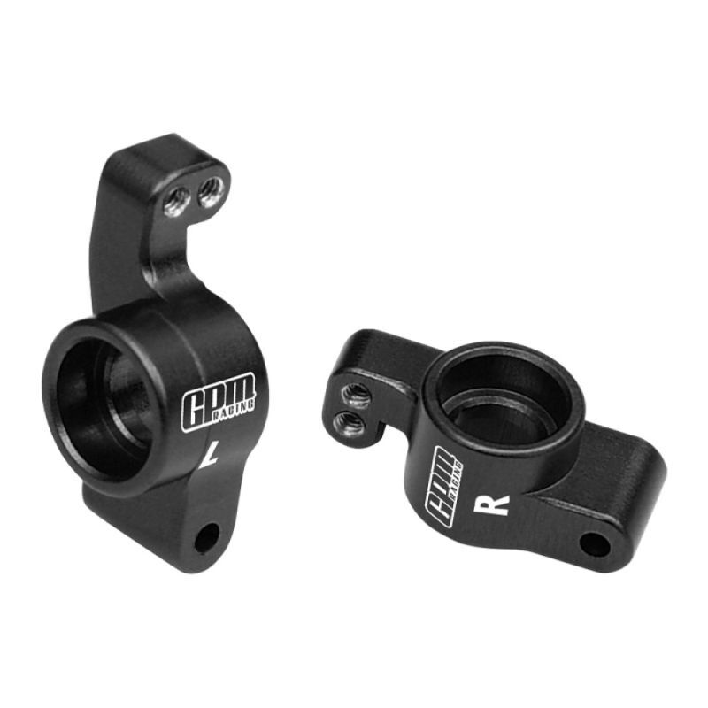 GPM LOSI 1/24 Micro-B Alu Radträger hinten schwarz / GPMLMB022BK