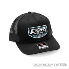 JConcepts 2025 Cap Round Bill mit Mesh schwarz / JC-5264