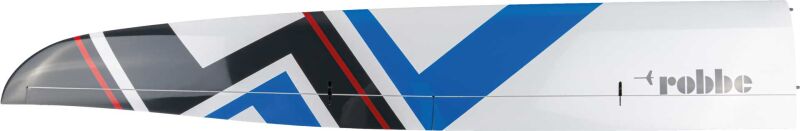 Robbe Modellsport Ersatzfläche Avalanche ARF 2,8m Voll-CFK LINKS, weiss/blau / 270802