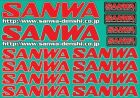 SANWA Aufkleber SANWA-rot *JPN-2009 / SAN107A90533B