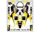 UpGrade RC Graphic Set for Losi Promoto MX (Exude) (Yellow) / UPG-14047