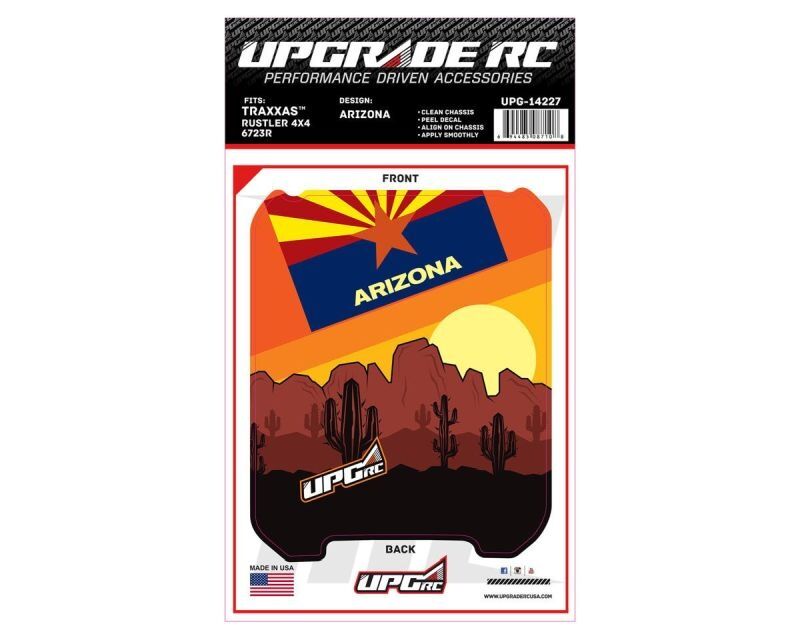 UpGrade RC Chassis Protector for Traxxas Rustler 4x4 (Arizona) (1) / UPG-14227