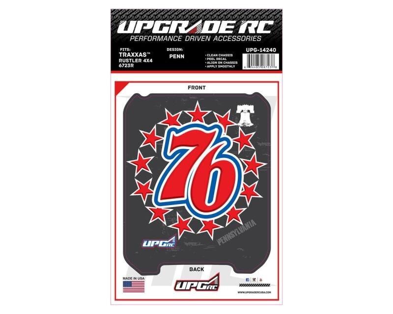 UpGrade RC Chassis Protector for Traxxas Rustler 4x4 (Penn) (1) / UPG-14240