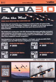 Robbe Modellsport Flyer Prospekt Robbe EVOA / 9800432