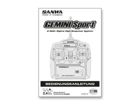 SANWA Bedienungsanleitung Deutsch Gemini Sport /...
