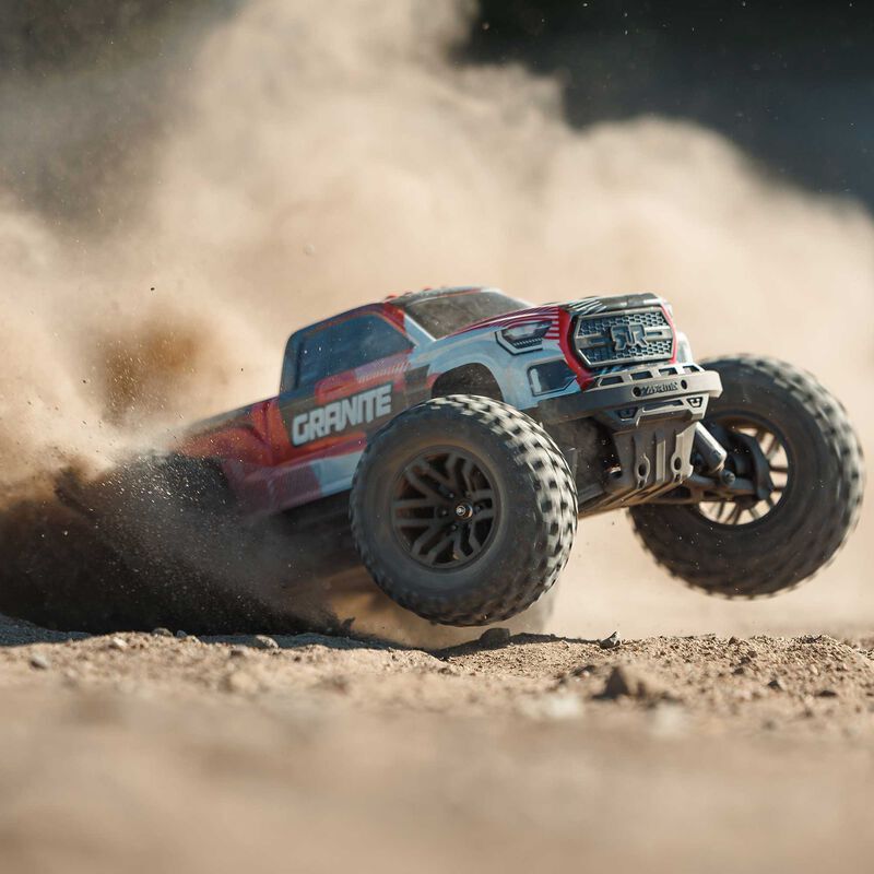 ARRMA 1/10 GRANITE 223S DSC 4X4 RTR Brushless Monster Truck rot / ARA4302V4T2