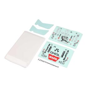 Axial Body Panel Set Clear: Gilamon AXP8 / AXI-2187
