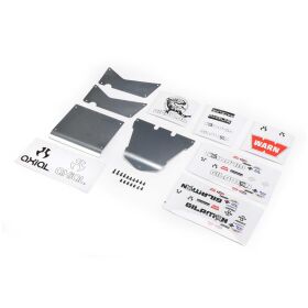 Axial Body Panel Set Aluminum: Gilamon AXP8 / AXI-2194