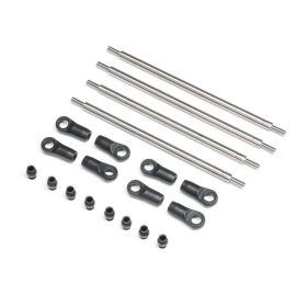 Axial Rear Upper/Lower Links Set Titanium: AXP8 / AXI-2205