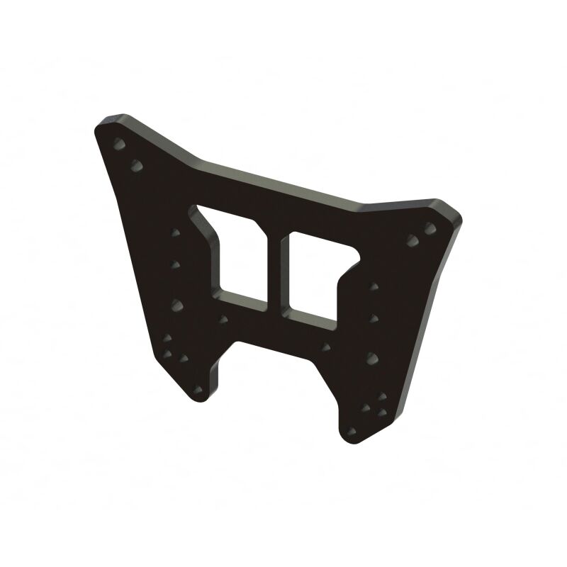 ARRMA Dämpferbrücke hinten Aluminium M4 schwarz / ARA-1521