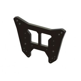 ARRMA Dämpferbrücke hinten Aluminium M4 schwarz...
