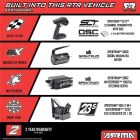 ARRMA 1/10 BIG ROCK 223S DSC 4X4 RTR Brushless Monster Truck Black / ARA4312V4T1