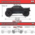 ARRMA 1/10 BIG ROCK 223S DSC 4X4 RTR Brushless Monster Truck Black / ARA4312V4T1