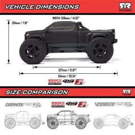 ARRMA 1/10 BIG ROCK 223S DSC 4X4 RTR Brushless Monster Truck Green / ARA4312V4T2