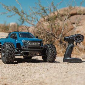 ARRMA 1/10 BIG ROCK 223S DSC 4X4 RTR Brushless Monster Truck Blau / ARA4312V4T3