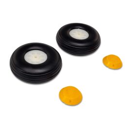 Hangar 9 Wheel Set: J-3 Cub 10cc 82.5 / HAN500516