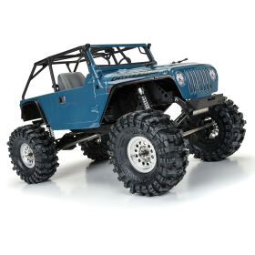 Pro-Line 1/10 2004 Jeep LJ Clear Body/Trail Cage 12.3 Wheelbase Crawlers / PRO364400