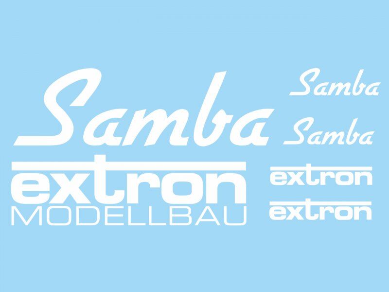 Extron Dekorsatz Samba (weiss) / X5452