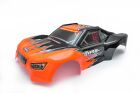 Hobao 10SC 2.0 PRINTED BODY - BLACK/ORANGE / H11413
