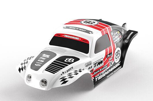 Team Magic Ersatzteil Beetle Baja Body (White) / TM562116W