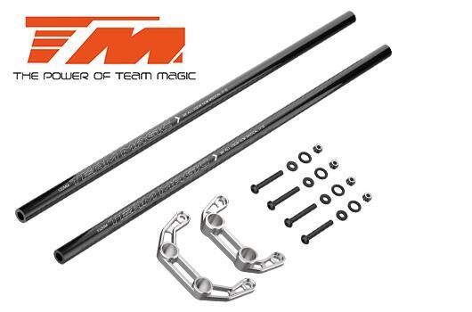 Team Magic B8ER Alum. Center Brace Bar Set / TM561509