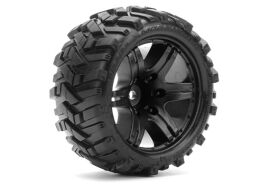 Roapex Tire Black wheel mounted Belted 12mm hex 1/2...
