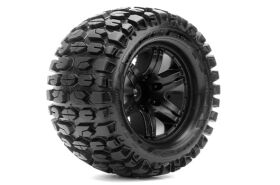 Roapex Tire Black wheel mounted Belted 12mm hex 0 offset...