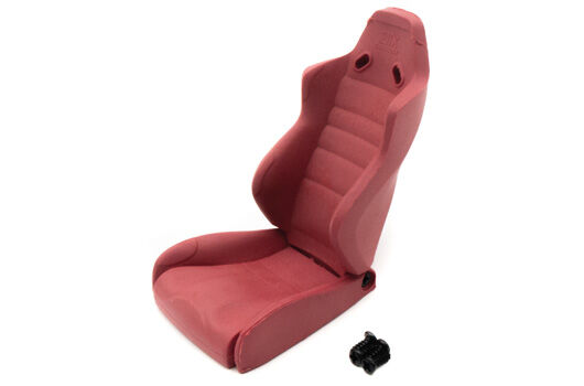HRC Racing Body Parts 1/10 Accessory Scale Driver seat red 84x53x37mm / HRC25292R