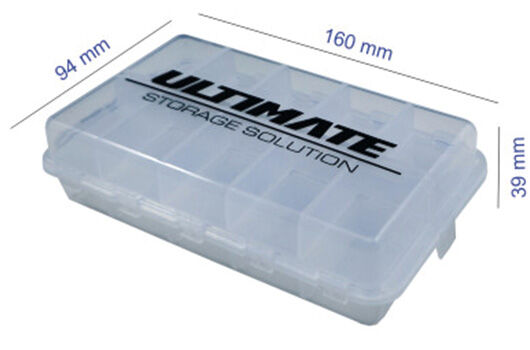Ultimate Racing Plastic Box Ultimate Double-Sided Hardware Box 160x94x39mm / UR8842-M