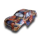 KMM Karo unbreakable +Dekor Graffiti-Designprint für Hyper Go 1/10 / KMM001013GR