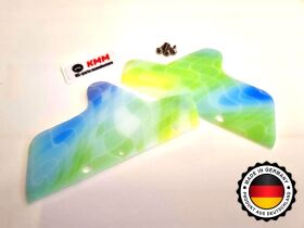 KMM Mudguards unbreakable +Dekor Neon-Designprint /...