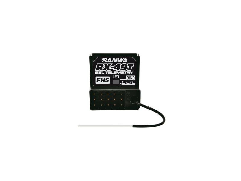 SANWA RX-49T Empfänger SXR-SSL wasserfest / SAN107A41433B