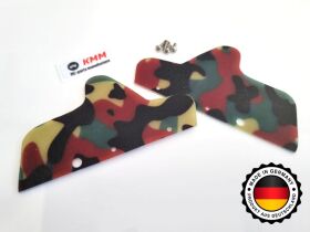 KMM Mudguards unbreakable +Dekor Camouflage-Designprint /...