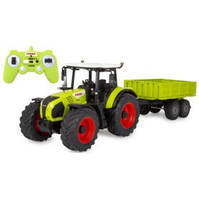 Jamara Claas Arion 660 mit Kippanhänger 1:24 2,4GHz...