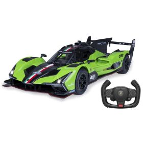 Jamara Lamborghini SC63 LMDH 1:14 grün 2,4GHz Tür manuell / 402205