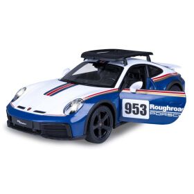 Jamara Porsche 911 Dakar Performance 1:14 blau 2,4GHz Tür manuell / 402212