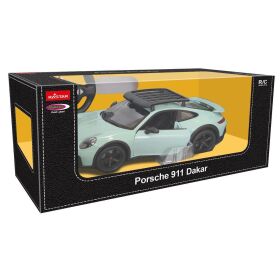Jamara Porsche 911 Dakar 1:14 grün schattiert 2,4GHz...