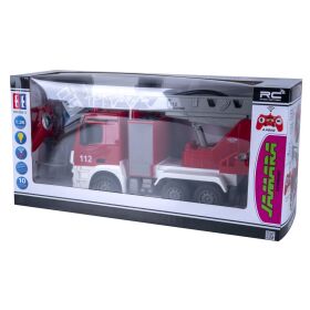 JAMARA Feuerwehr Drehleiter Mercedes-Benz Antos 1:26 2,4GHz mit Spritzfunktion / 407300