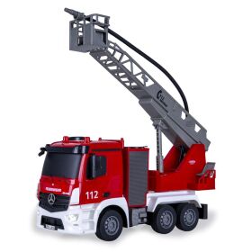 JAMARA Feuerwehr Drehleiter Mercedes-Benz Antos 1:26 2,4GHz mit Spritzfunktion / 407300