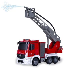 JAMARA Feuerwehr Drehleiter Mercedes-Benz Antos 1:26 2,4GHz mit Spritzfunktion / 407300