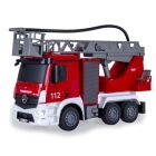 JAMARA Feuerwehr Drehleiter Mercedes -Benz Antos 1:26 2,4GHz mit Spritzfunktion / 407300