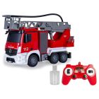 JAMARA Feuerwehr Drehleiter Mercedes-Benz Antos 1:26 2,4GHz mit Spritzfunktion / 407300