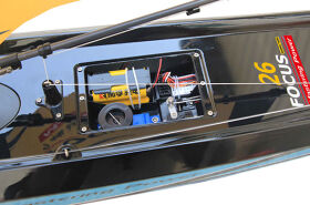 Joysway Sail Boat RTR Focus V3 Blue 2.4GHz J4C05 /...