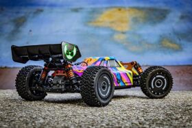 Absima Buggy „Neon Furry“ 1:12 4WD Brushless RTR, lila / 12120