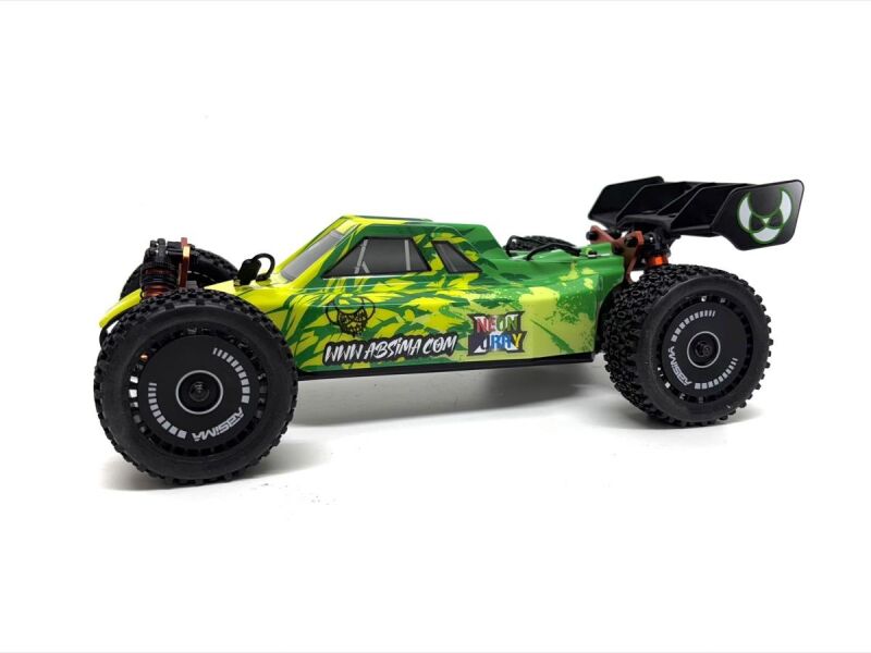 Absima Buggy „Neon Furry“ 1:12 4WD Brushless RTR, grün / 12121