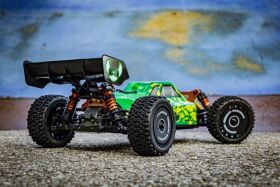 Absima Buggy „Neon Furry“ 1:12 4WD Brushless RTR, grün / 12121