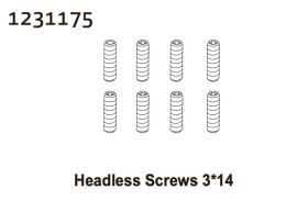 Absima Mandenschrauben 3*14 (8) / 1231175