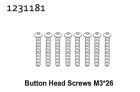 Absima Kopfschrauben M3*26 (8) / 1231181