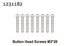 Absima Kopfschrauben M3*28 (8) / 1231182